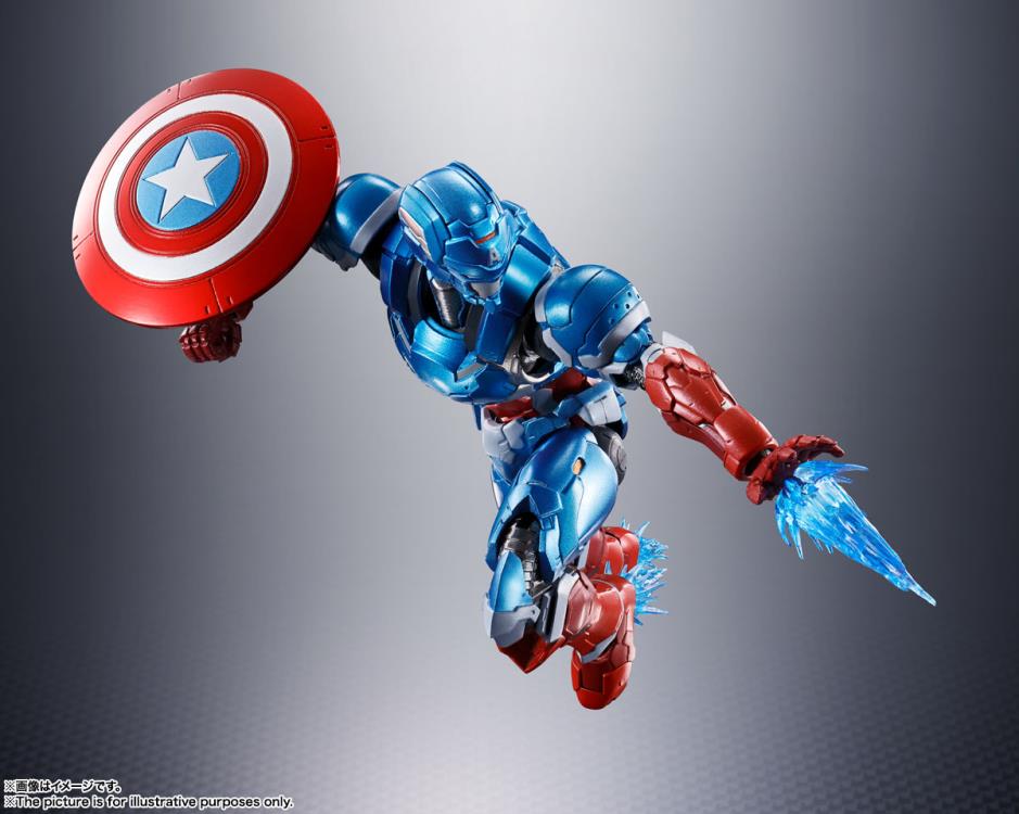 Tech-On Avengers S.H.Figuarts Tech-On Captain America - Image 5