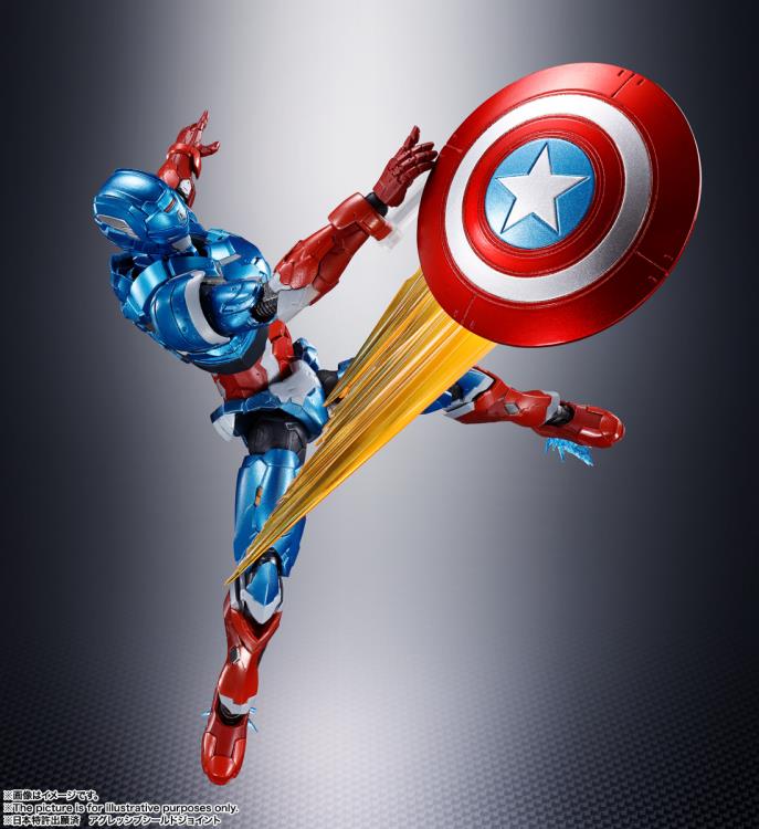 Tech-On Avengers S.H.Figuarts Tech-On Captain America - Image 6