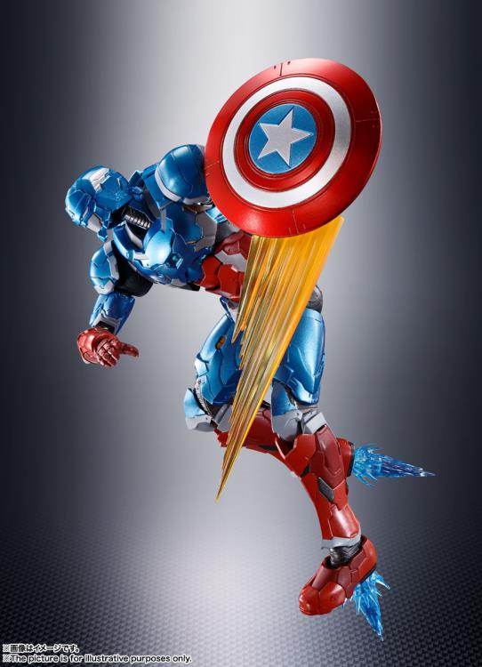 Tech-On Avengers S.H.Figuarts Tech-On Captain America - Image 7