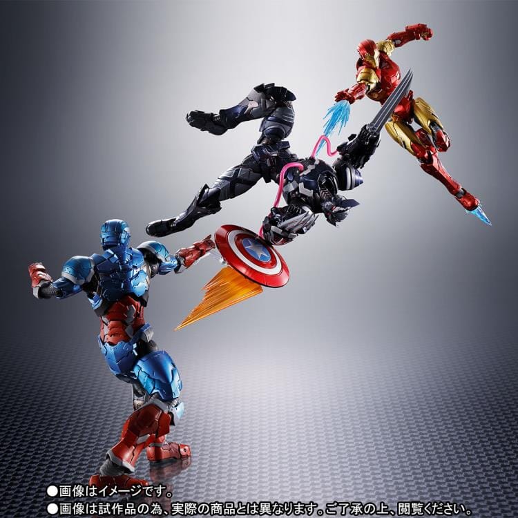 Tech-On Avengers S.H.Figuarts Tech-On Venomized Wolverine - Image 12