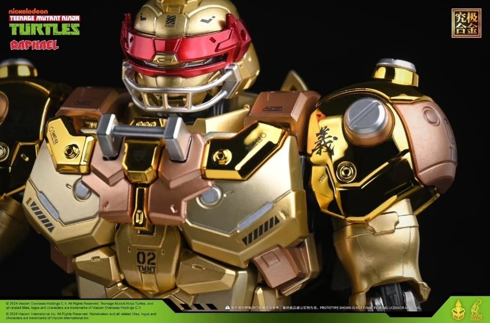 Teenage Mutant Ninja Turtles HB0086 Raphael (Year of the Dragon Gold Turtle Ver.) Figure - Image 10