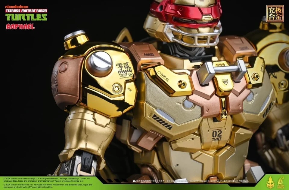 Teenage Mutant Ninja Turtles HB0086 Raphael (Year of the Dragon Gold Turtle Ver.) Figure - Image 11