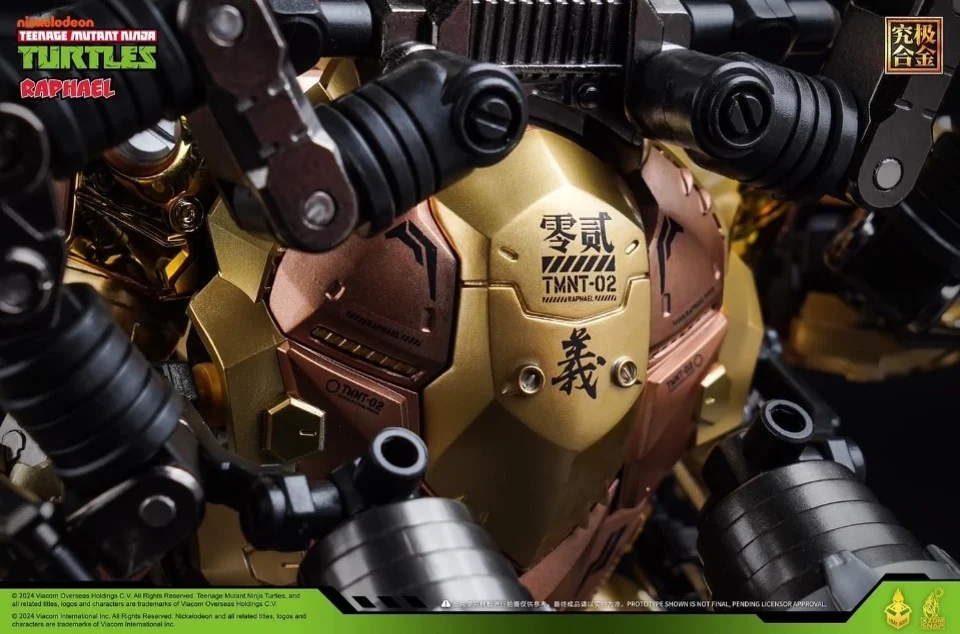 Teenage Mutant Ninja Turtles HB0086 Raphael (Year of the Dragon Gold Turtle Ver.) Figure - Image 12