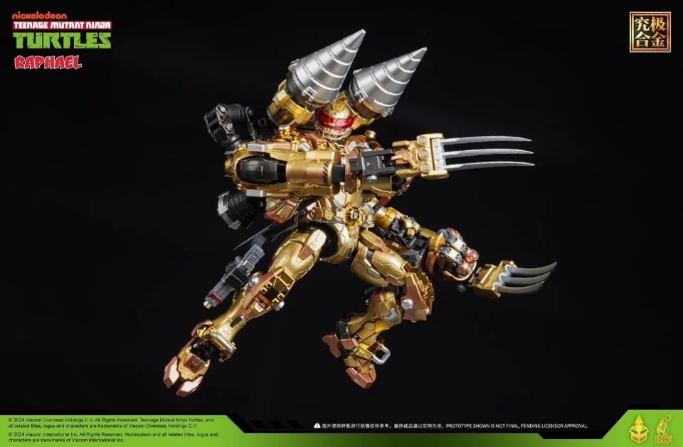 Teenage Mutant Ninja Turtles HB0086 Raphael (Year of the Dragon Gold Turtle Ver.) Figure - Image 3