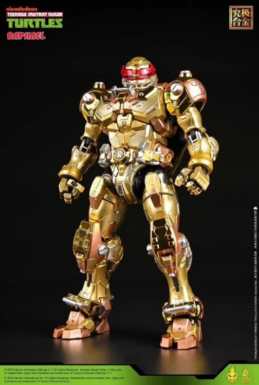 Teenage Mutant Ninja Turtles HB0086 Raphael (Year of the Dragon Gold Turtle Ver.) Figure - Image 7