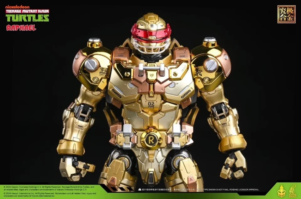 Teenage Mutant Ninja Turtles HB0086 Raphael (Year of the Dragon Gold Turtle Ver.) Figure - Image 9