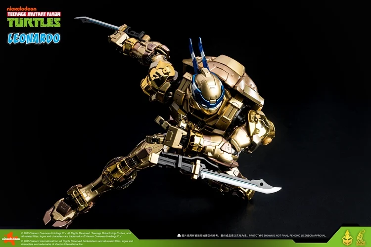 Teenage Mutant Ninja Turtles HB0091 Leonardo (Golden Ver.) Action Figure - Image 13