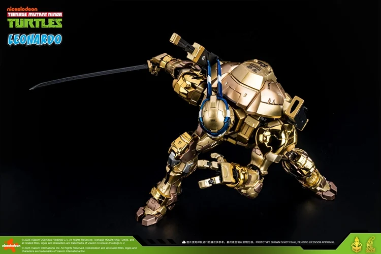 Teenage Mutant Ninja Turtles HB0091 Leonardo (Golden Ver.) Action Figure - Image 14