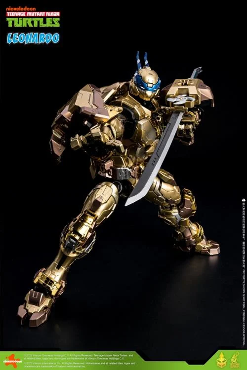 Teenage Mutant Ninja Turtles HB0091 Leonardo (Golden Ver.) Action Figure - Image 6