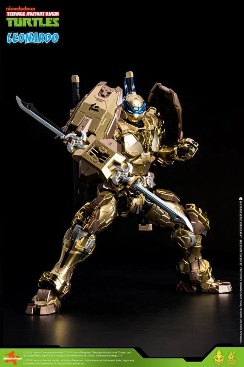Teenage Mutant Ninja Turtles HB0091 Leonardo (Golden Ver.) Action Figure - Image 7