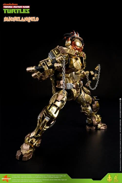 Teenage Mutant Ninja Turtles HB0092 Michelangelo (Golden Ver.) Action Figure - Image 10