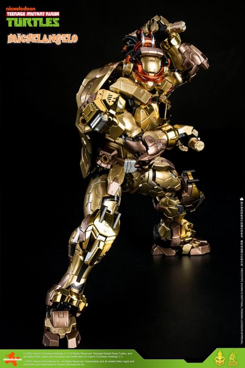 Teenage Mutant Ninja Turtles HB0092 Michelangelo (Golden Ver.) Action Figure - Image 9