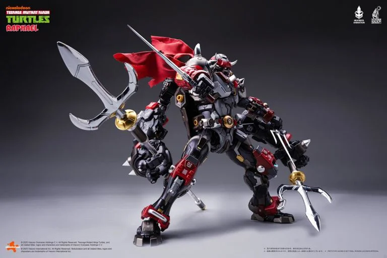 Teenage Mutant Ninja Turtles HB0095 Raphael (40th Anniversary Ver.) Action Figure - Image 10
