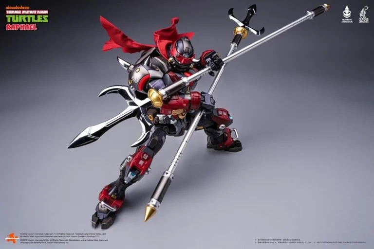 Teenage Mutant Ninja Turtles HB0095 Raphael (40th Anniversary Ver.) Action Figure - Image 12