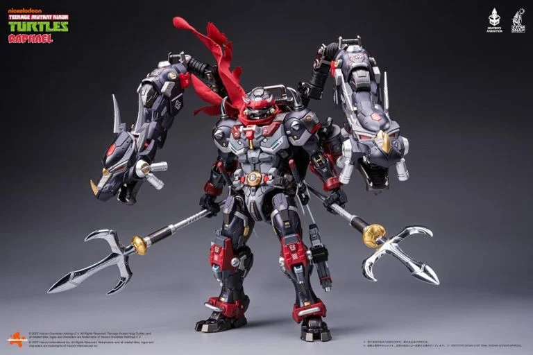 Teenage Mutant Ninja Turtles HB0095 Raphael (40th Anniversary Ver.) Action Figure - Image 3