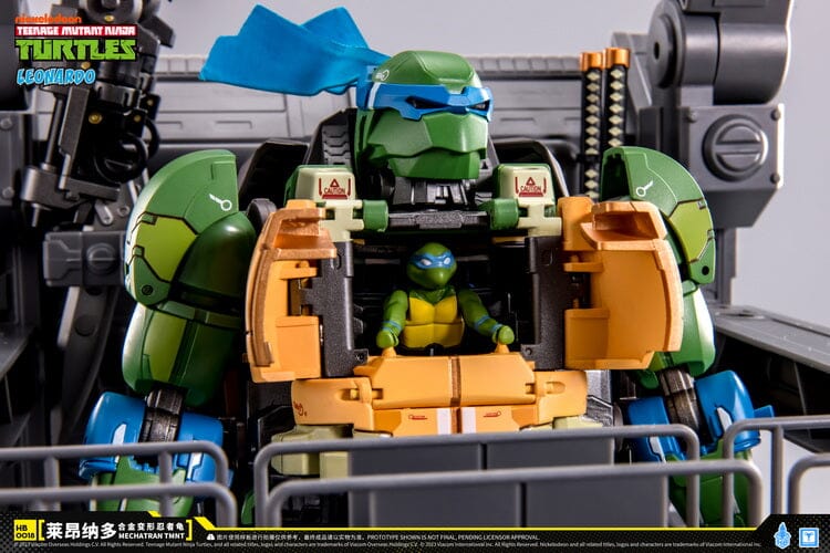 Teenage Mutant Ninja Turtles MechaTran HB0018 Leonardo Figure - Image 11
