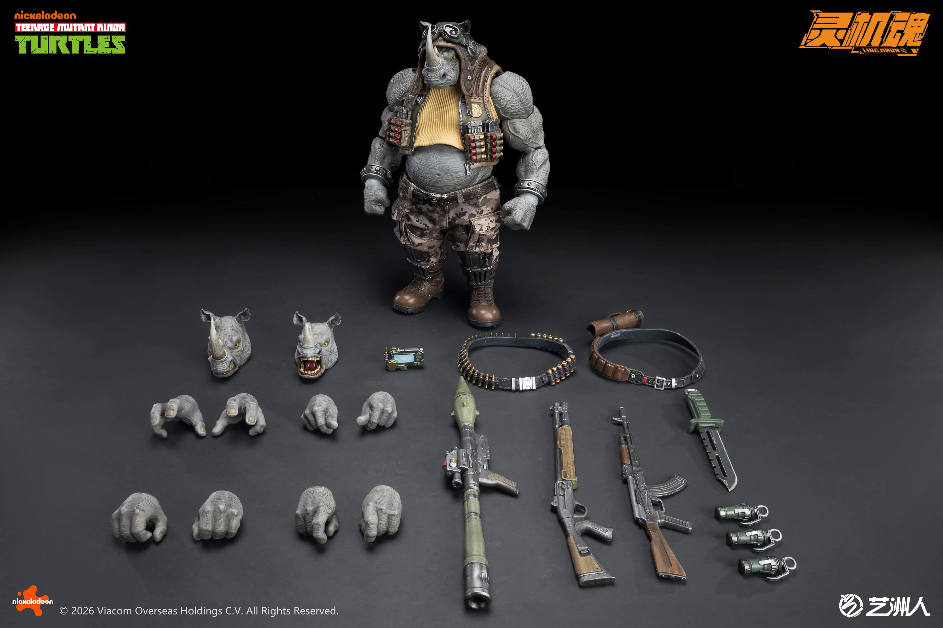 Teenage Mutant Ninja Turtles Rocksteady Action Figure - Image 14
