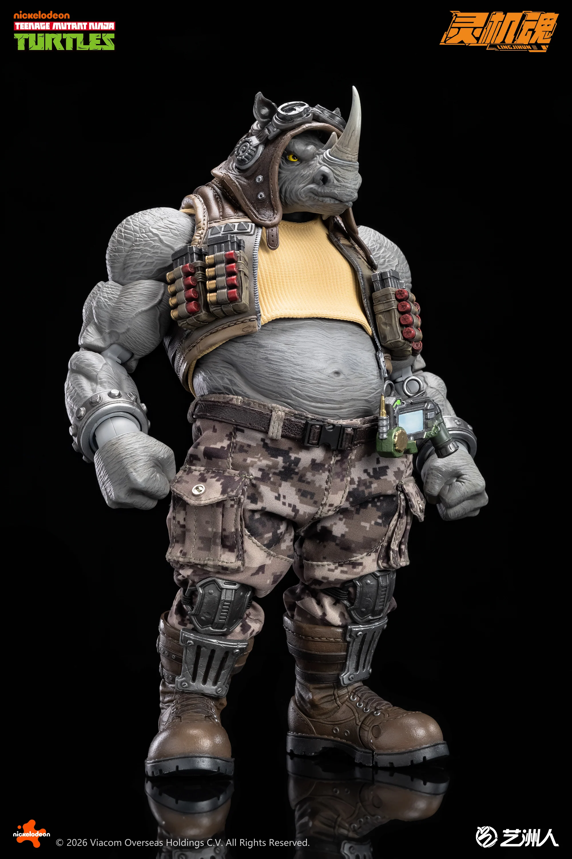 Teenage Mutant Ninja Turtles Rocksteady Action Figure - Image 3