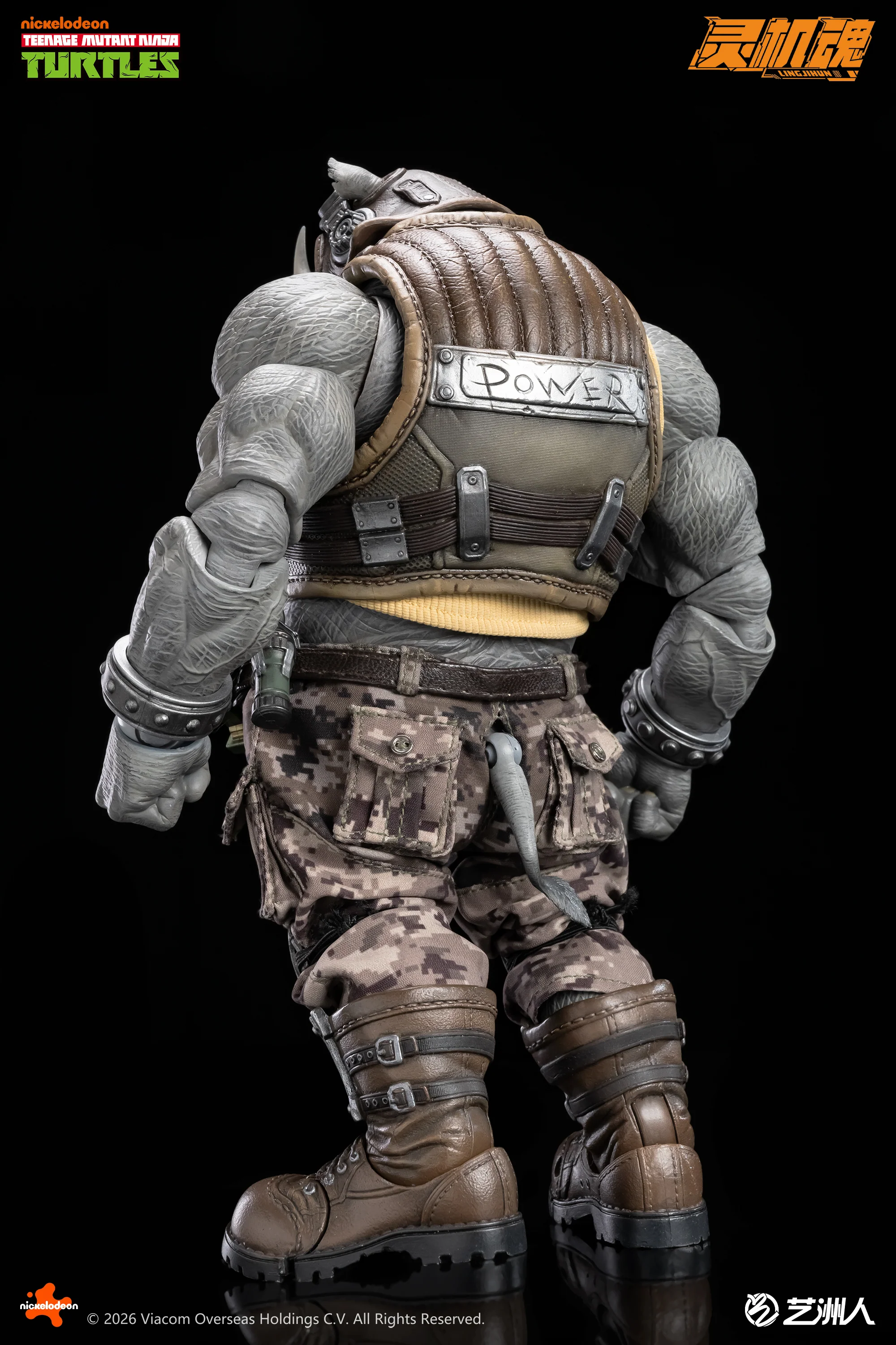 Teenage Mutant Ninja Turtles Rocksteady Action Figure - Image 4