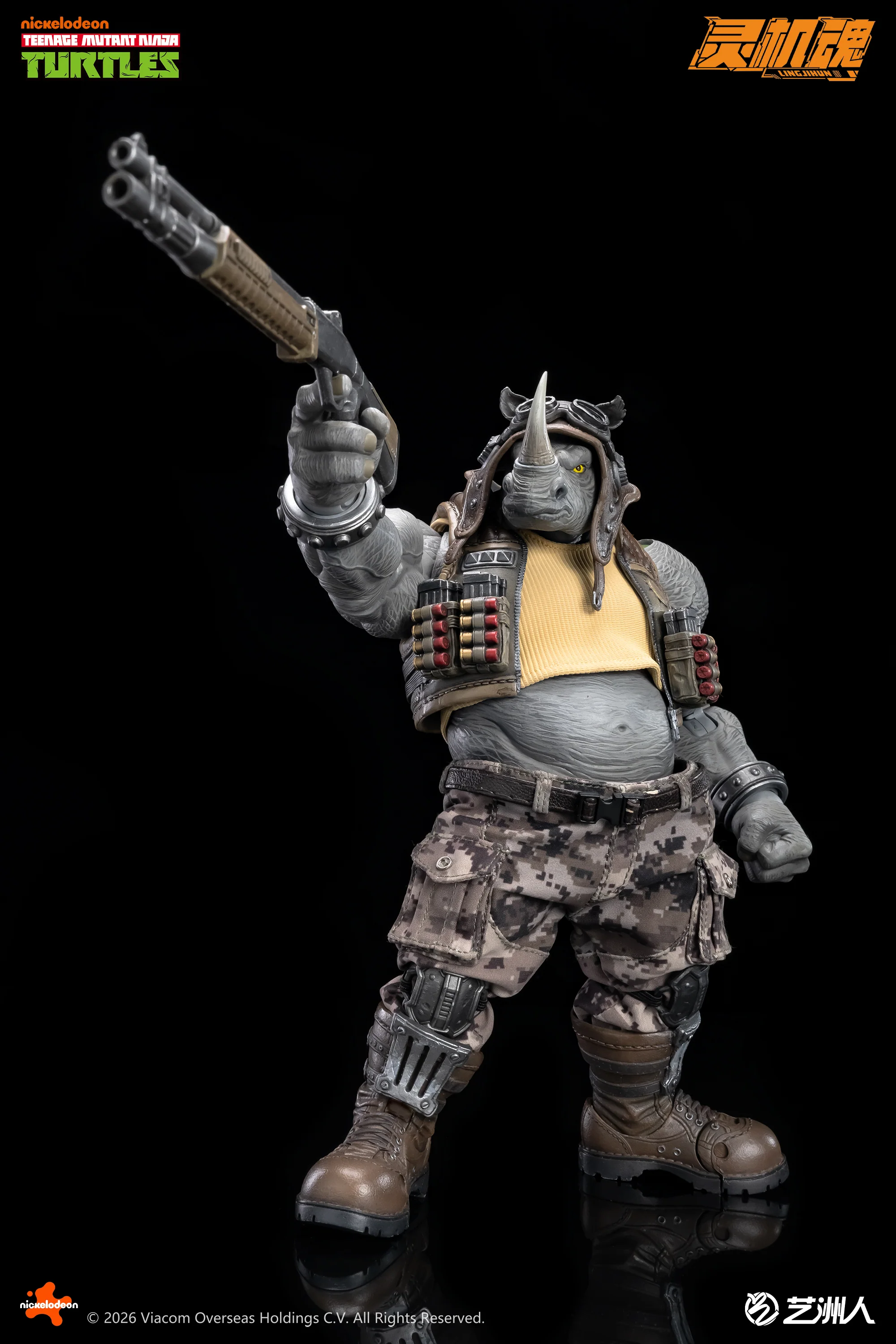 Teenage Mutant Ninja Turtles Rocksteady Action Figure - Image 5