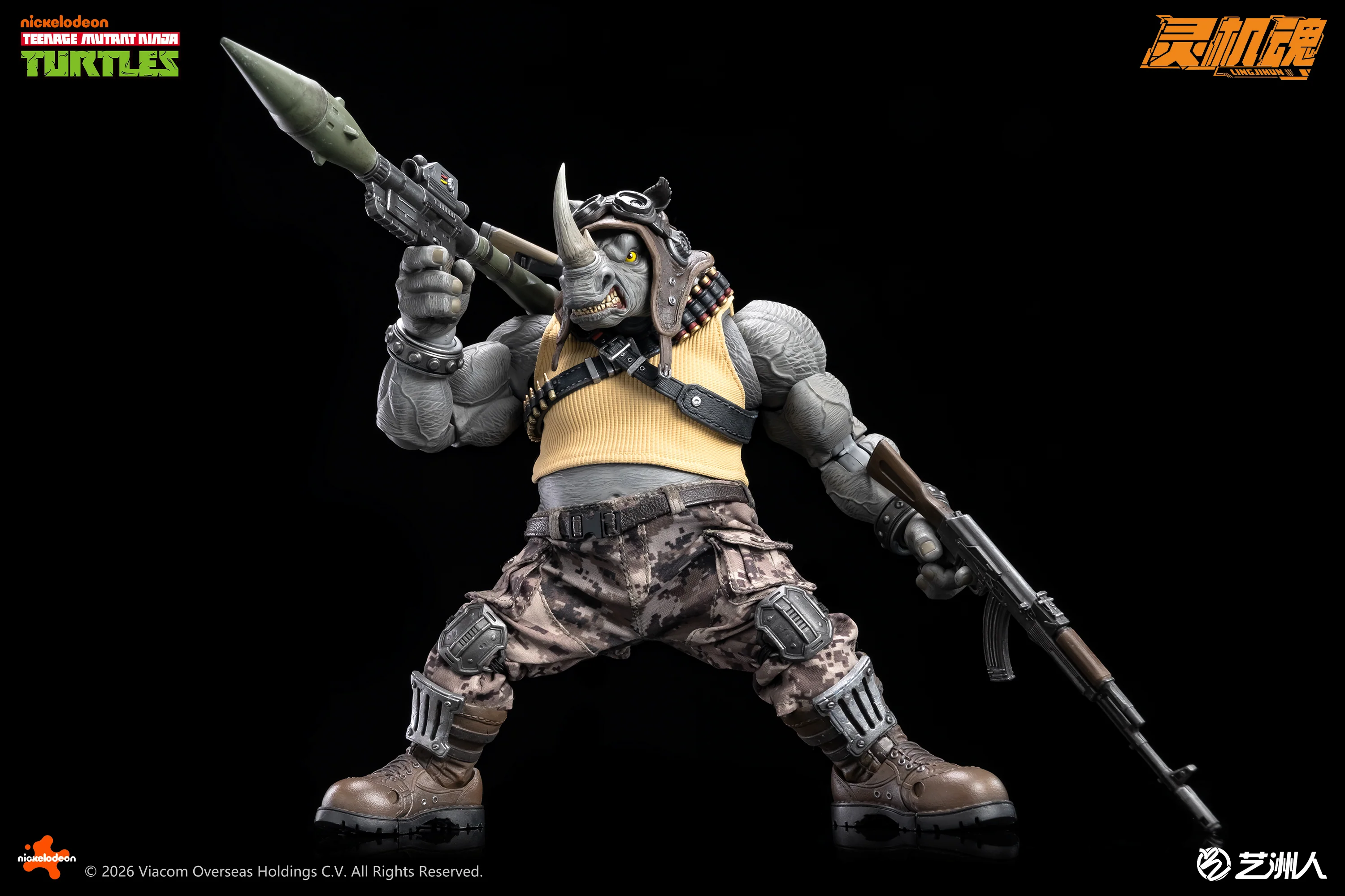 Teenage Mutant Ninja Turtles Rocksteady Action Figure - Image 9