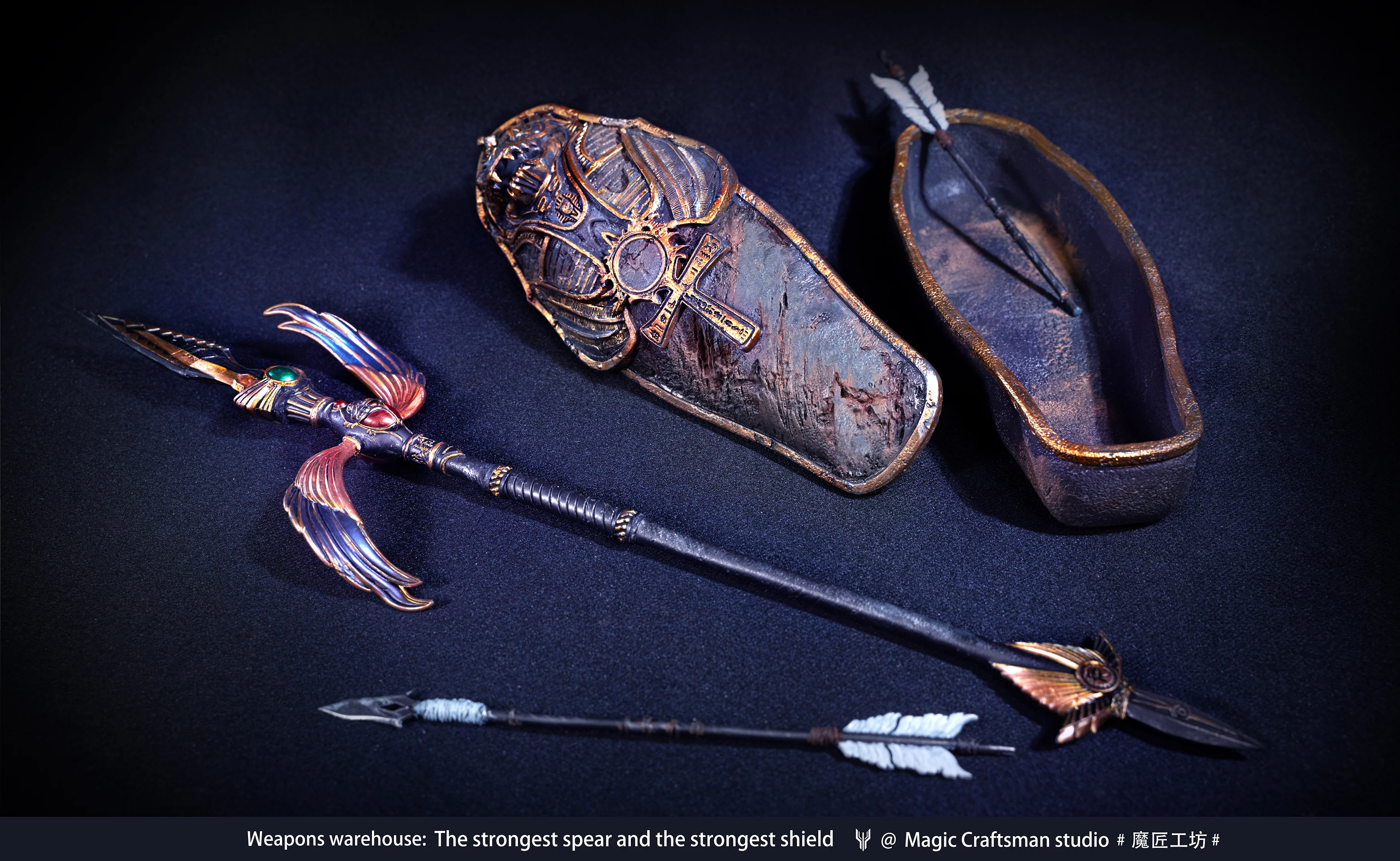 Temple of Chaos Series Desert Colossus Crocodile Sobek 1/12 Scale Action Figure - Image 23
