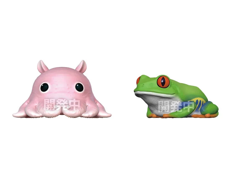 Tenori Friends Glossy Amphibians & Sea Creatures Box of 12 Random Figures - Image 4