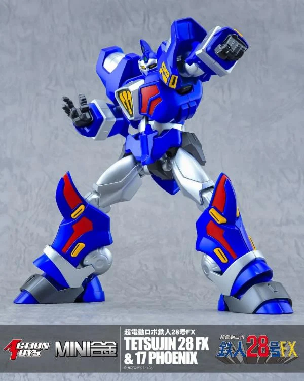 Tetsujin 28 Mini Action Gokin Tetsujin 28 GO FX & 17 Phoenix Action Figure - Image 3