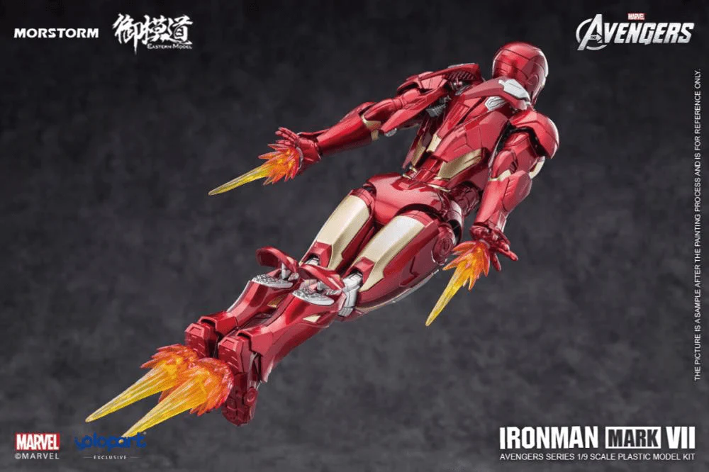 The Avengers Iron Man Mark VII 1/9 Scale Model Kit - Image 11