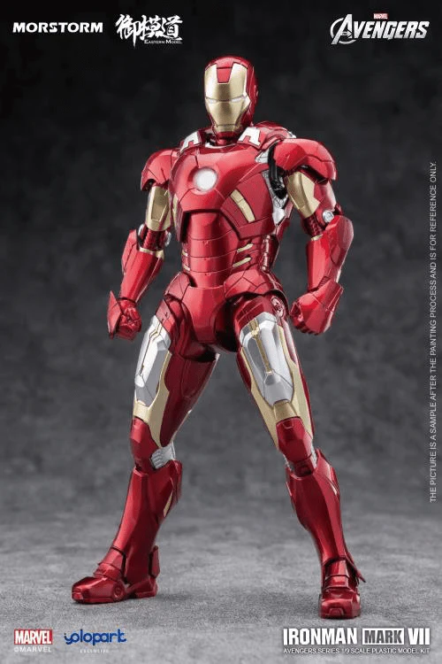 The Avengers Iron Man Mark VII 1/9 Scale Model Kit - Image 2