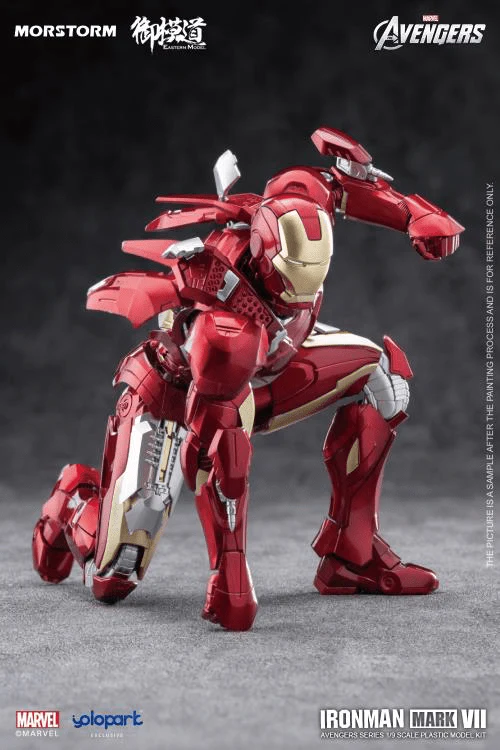 The Avengers Iron Man Mark VII 1/9 Scale Model Kit - Image 4