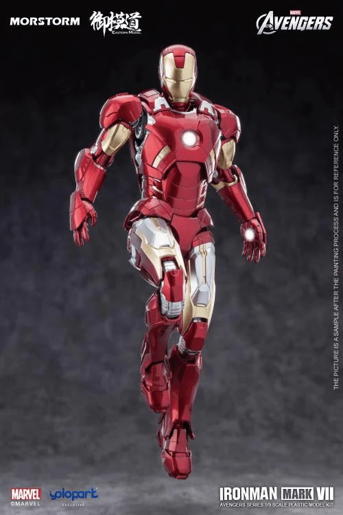 The Avengers Iron Man Mark VII 1/9 Scale Model Kit - Image 5