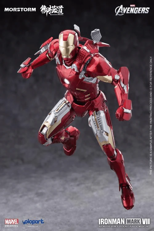 The Avengers Iron Man Mark VII 1/9 Scale Model Kit - Image 6