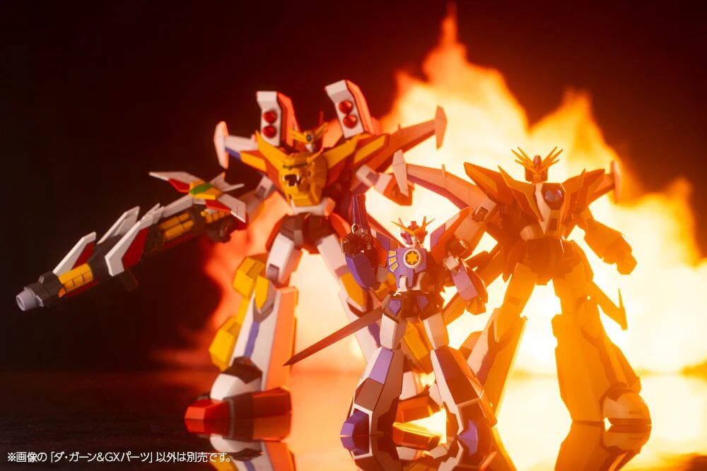 The Brave Fighter of Legend Da-Garn Da-Garn & GX Parts Model Kit - Image 17