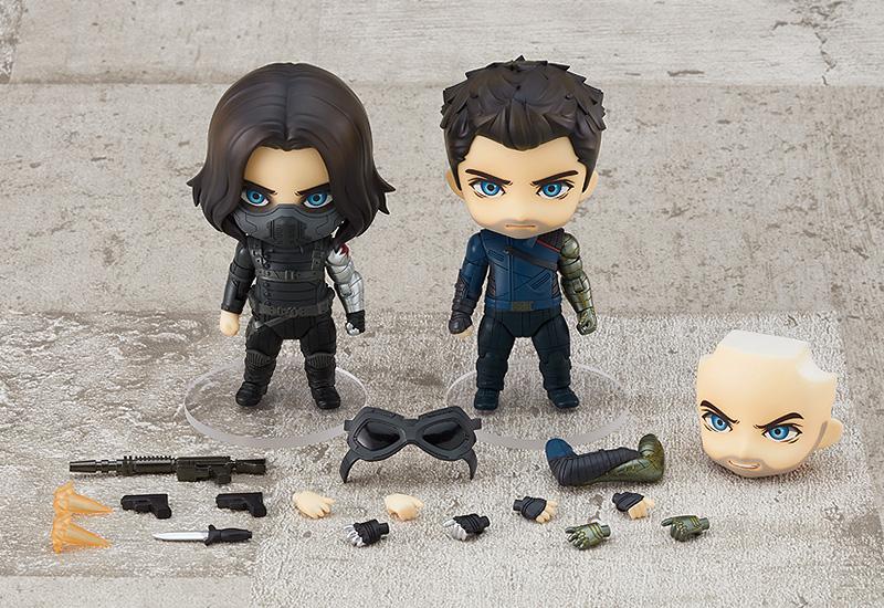 The Falcon and the Winter Soldier Nendoroid No.1617-DX Winter Soldier - Image 9