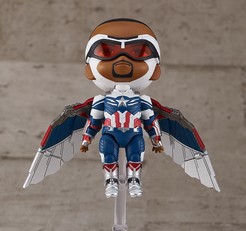 The Falcon and the Winter Soldier Nendoroid No.1618-DX Captain America (Sam Wilson) - Image 3