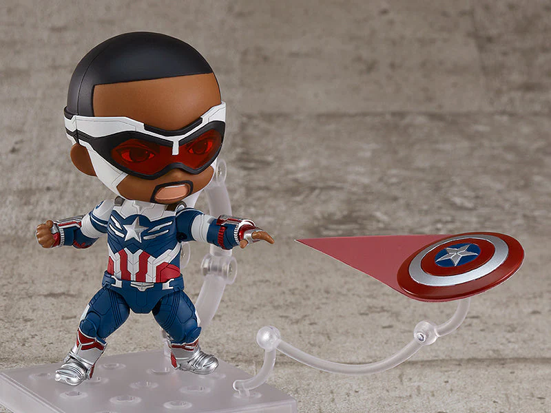 The Falcon and the Winter Soldier Nendoroid No.1618-DX Captain America (Sam Wilson) - Image 6