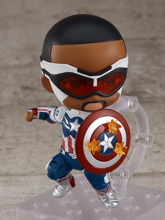 The Falcon and the Winter Soldier Nendoroid No.1618-DX Captain America (Sam Wilson) - Image 7