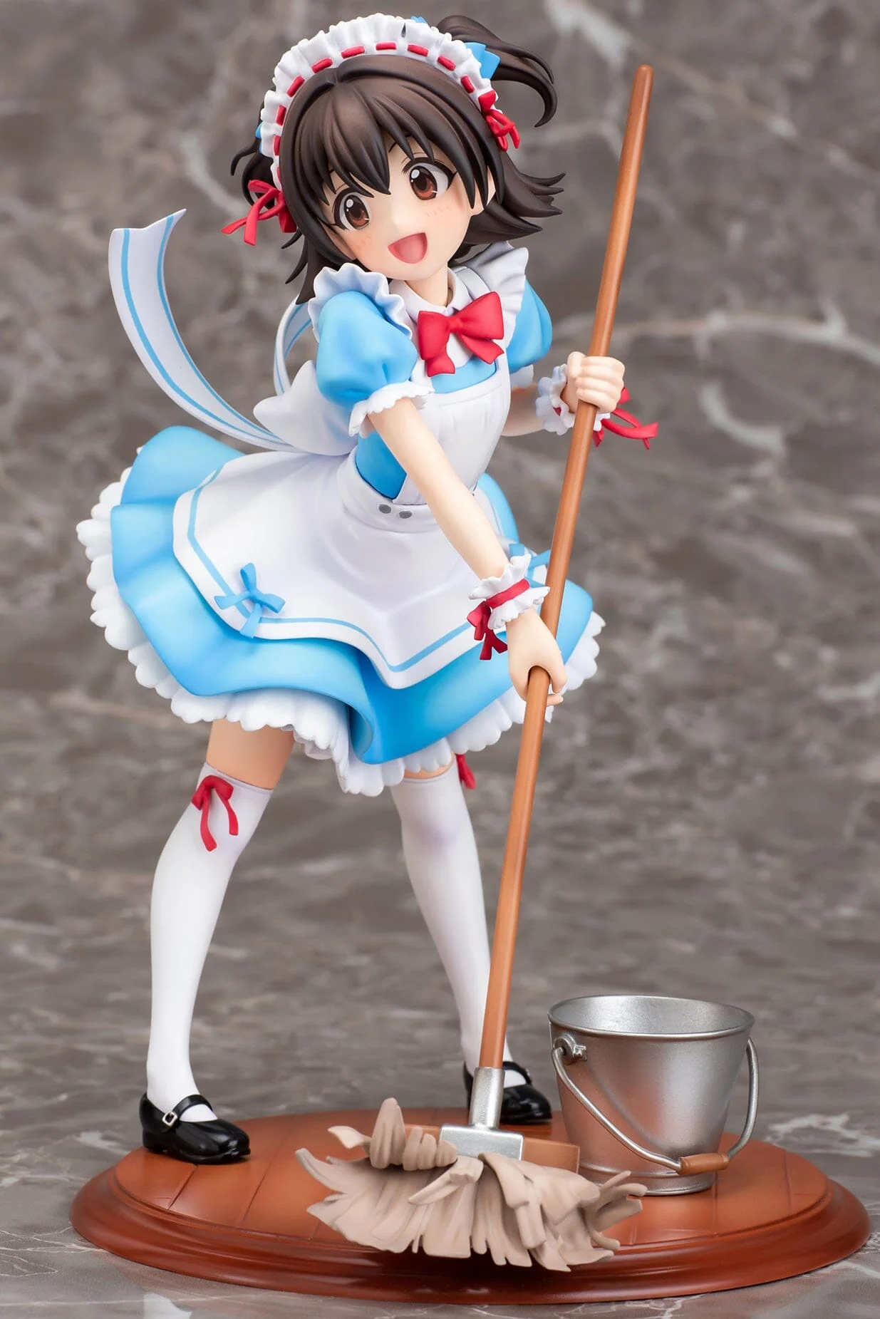 The Idolmaster Cinderella Girls Akagi Miria (Orikou Maid-san) 1/7 Scale Figure (Reissue) - Image 2