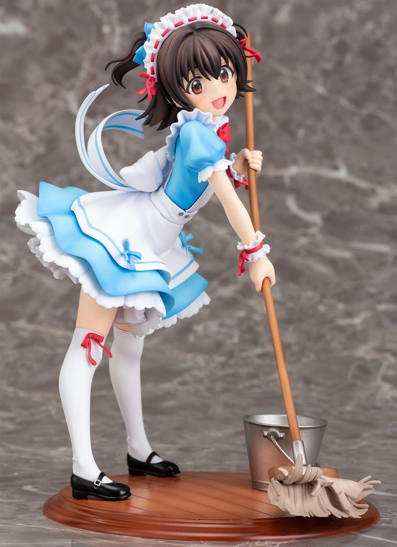 The Idolmaster Cinderella Girls Akagi Miria (Orikou Maid-san) 1/7 Scale Figure (Reissue) - Image 3