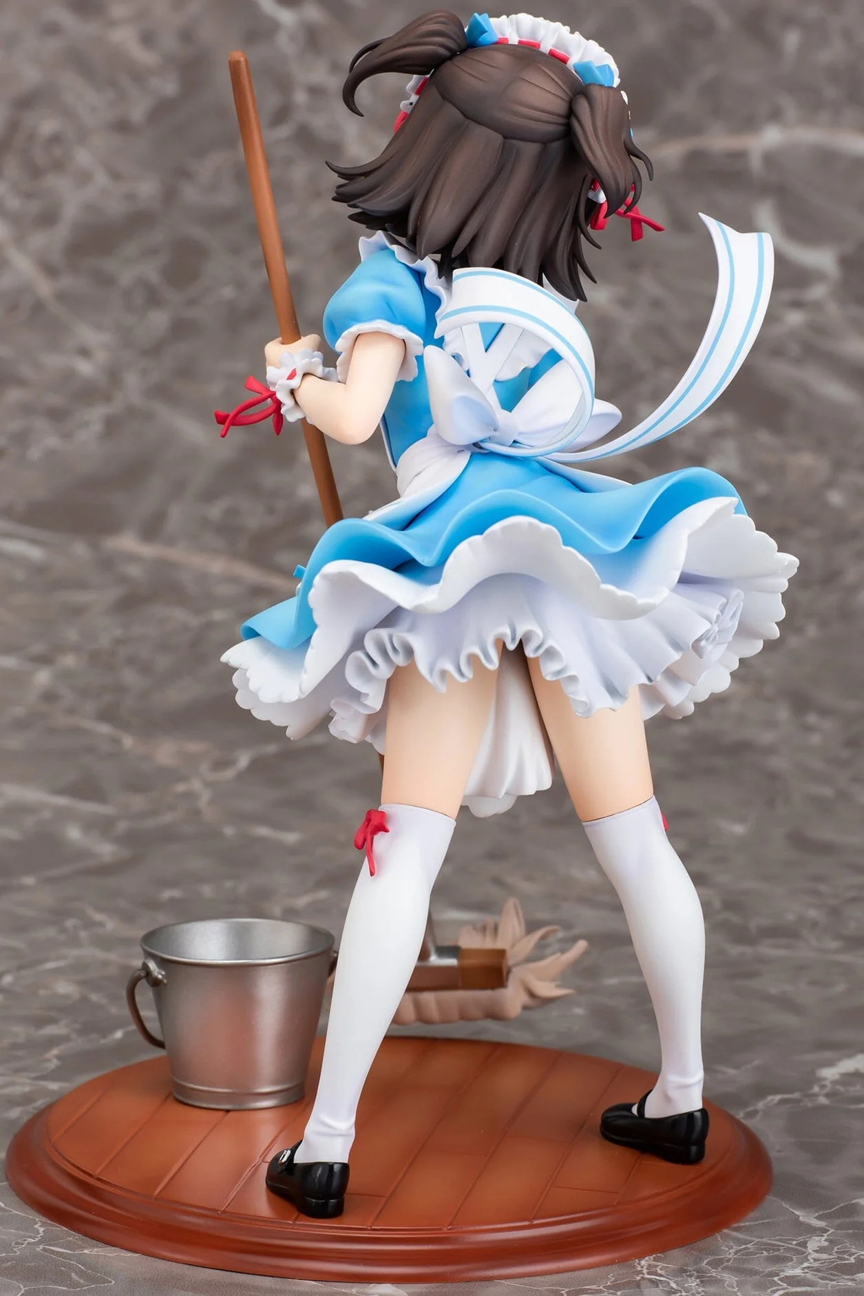 The Idolmaster Cinderella Girls Akagi Miria (Orikou Maid-san) 1/7 Scale Figure (Reissue) - Image 4