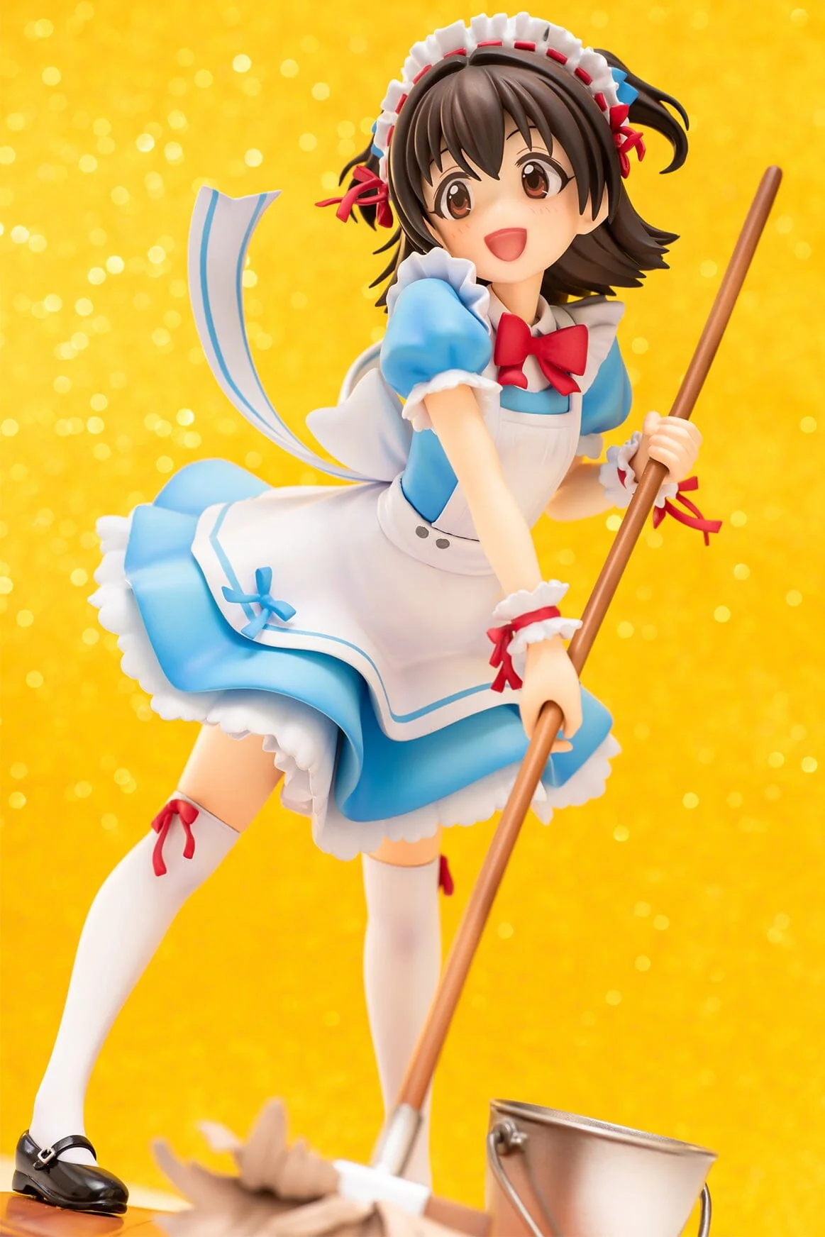 The Idolmaster Cinderella Girls Akagi Miria (Orikou Maid-san) 1/7 Scale Figure (Reissue) - Image 6