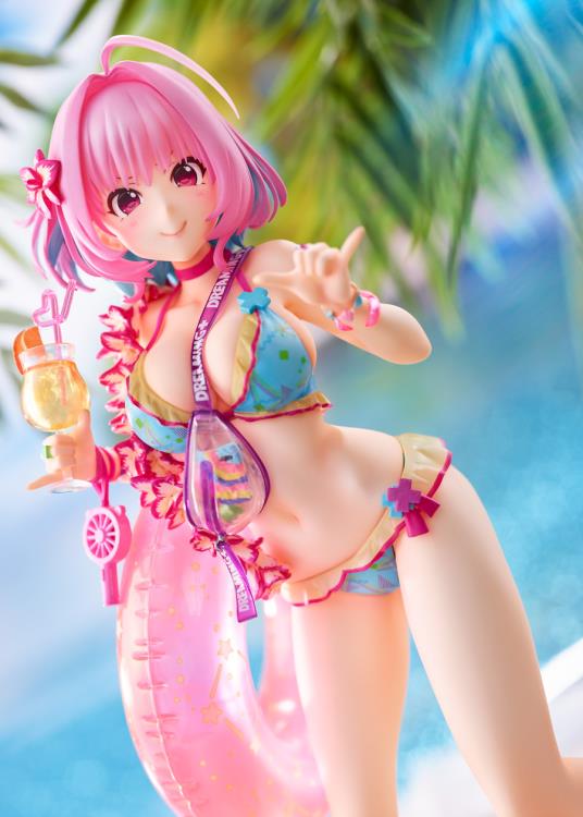 The Idolmaster Cinderella Girls DreamTech Riamu Yumemi (Swimsuit Ver.) 1/7 Scale Figure - Image 11