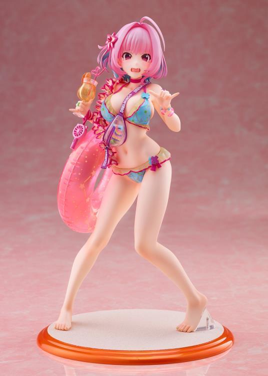 The Idolmaster Cinderella Girls DreamTech Riamu Yumemi (Swimsuit Ver.) 1/7 Scale Figure - Image 2