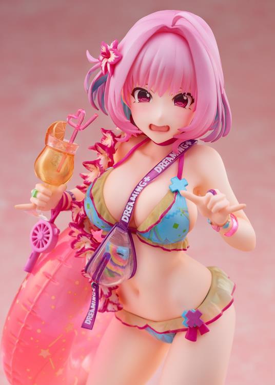 The Idolmaster Cinderella Girls DreamTech Riamu Yumemi (Swimsuit Ver.) 1/7 Scale Figure - Image 5