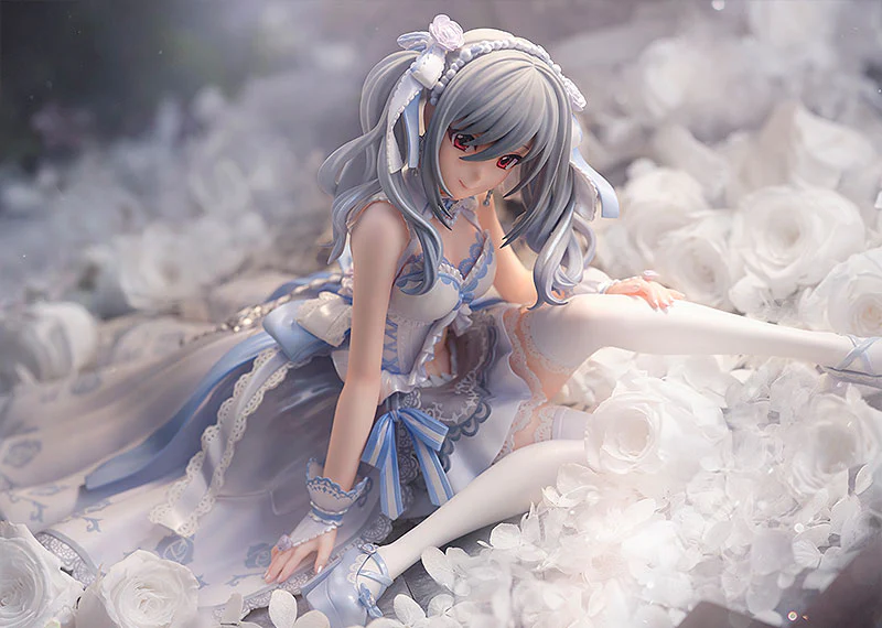The Idolmaster Cinderella Girls Ranko Kanzaki (White Princess of the Banquet Ver.) 1/7 Scale Figure - Image 9