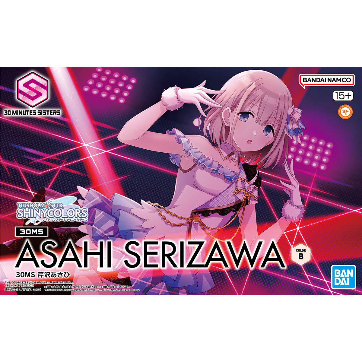 The Idolmaster Shiny Colors 30 Minutes Sisters Asahi Serizawa Model Kit - Image 2