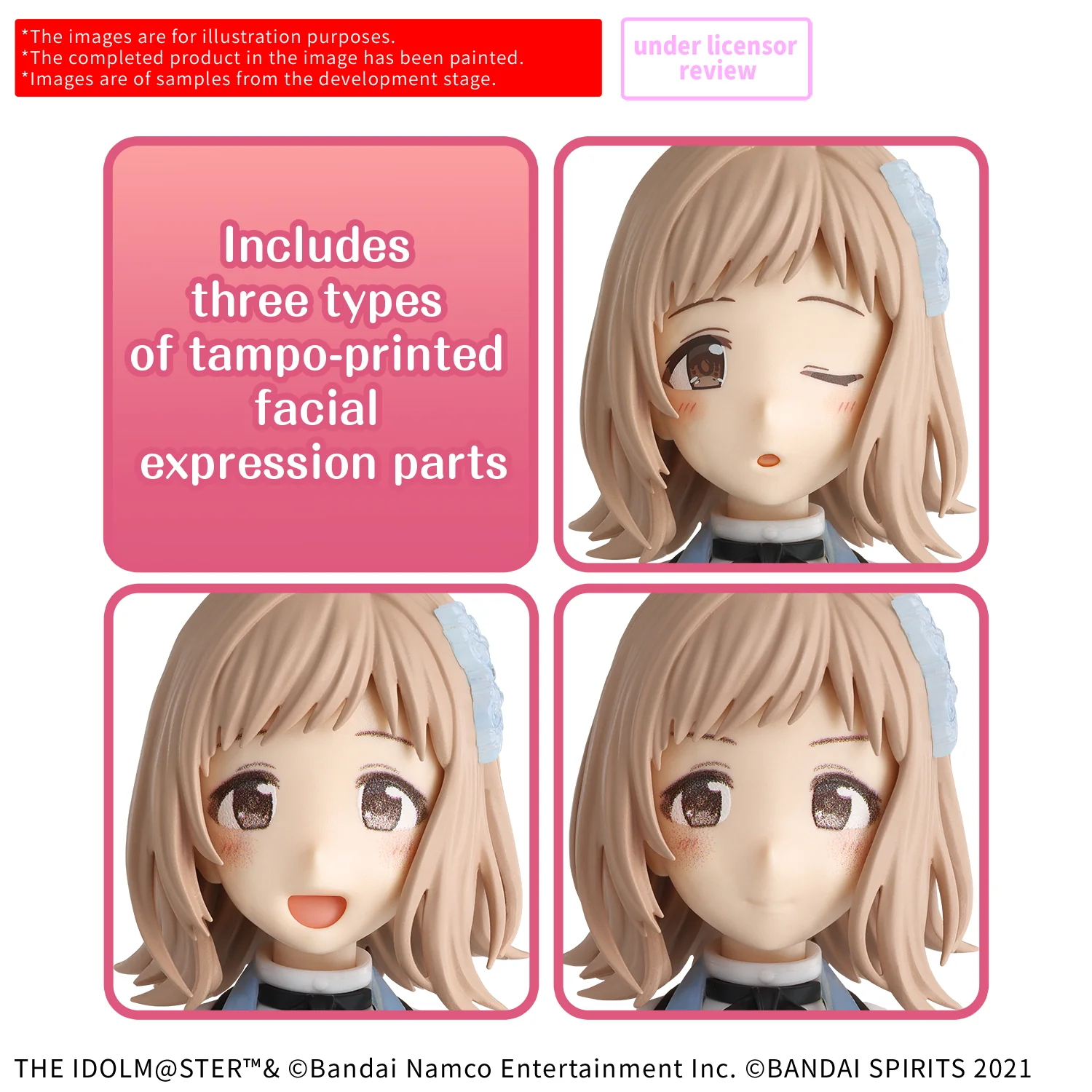 The Idolmaster Shiny Colors 30 Minutes Sisters Mano Sakuragi (20th Anniv. YOU and i!) Model Kit - Image 3
