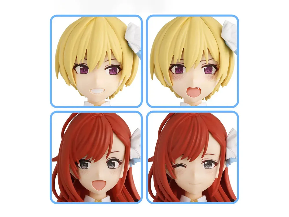 The Idolmaster Shiny Colors 30 Minutes Sisters Option Hairstyle & Face Parts (Juri Saijo & Natsuha Arisugawa) Accessory Kit Set
