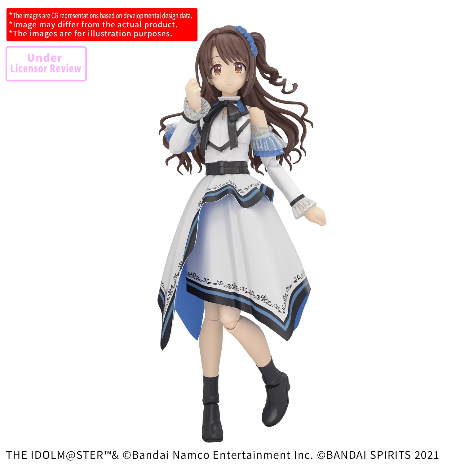 The Idolmaster Shiny Colors 30 Minutes Sisters Uzuki Shimamura (20th Anniversary YOU AND Ai! Ver.) Model Kit - Image 2